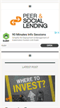 Mobile Screenshot of peersociallending.com